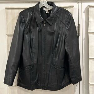 COPY - Women’s plus size 100% Leather Jacket